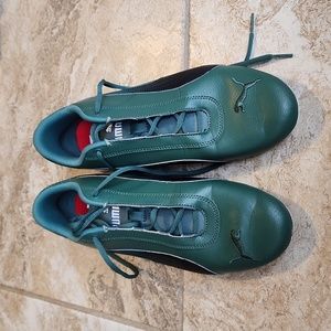 2242 Puma green Farari men's shoes size 11
